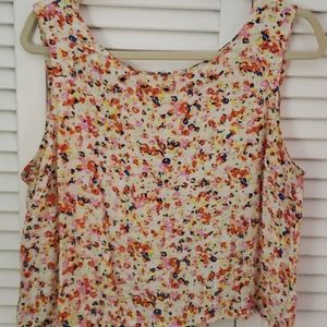 Floral crop top